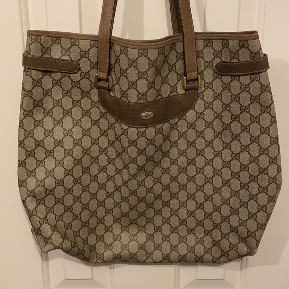 Vintage Gucci Tote Bag